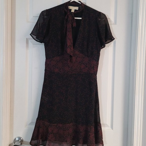 Michael Kors Mesh Dress with Tiny Detail Stars Prints - Picture 4 of 6